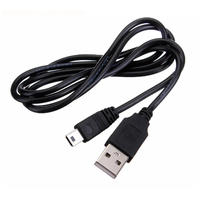 2m USB-Ladekabel für PS3-Controller Stromladekabel für PS3-Joystick Stromversorgungskabel