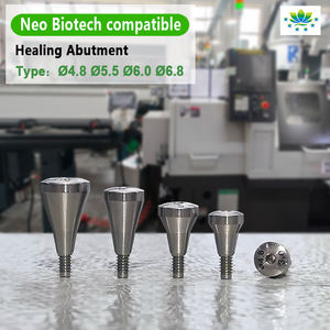 Neo Biotech <span class=keywords><strong>Titanium</strong></span> healrighing Abutment per la guarigione ottimale dei tessuti OEM ODM CAD/CAM grado 5 Blank in Stock 24H spedizione veloce - Product Image 6