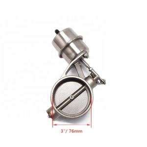 Auf Lager: MX Auspuff <span class=keywords><strong>3</strong></span> Zoll/76mm Edelstahl SS304 Pneumatisches Vakuum-Auslassventil – Universelle Einlass- und Auslassventile - Product Image 2