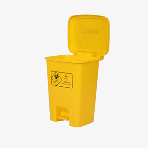 Clinical Waste Container Medical Trash Can Storage Bucket Waste <strong>Garbage</strong> Container with Pedal Hospital - Product Image 4