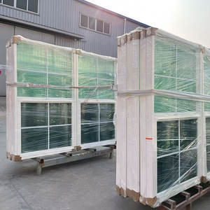 หน้าต่างบานเลื่อนแนวตั้งสีขาวพีวีซีไวนิลแบบแขวนเดี่ยวมาตรฐานอเมริกาเหนือสำหรับบ้านและอาคารที่ทันสมัย - Product Image 6