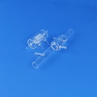 Tube en verre de quartz transparent personnalisé, pureté 99,99 %, résistant aux hautes températures, services de découpe et de soudage, utilisation en laboratoire