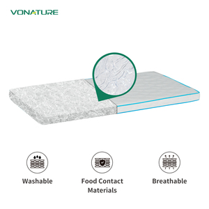 Colchón de Cuna para Bebé de Diseño Moderno, Fácil de Transportar, Certificado OEKO-TEX, Fibra de Aire 4D, Cuna + Cama de Día, para Dormitorio de <span class=keywords><strong>Hotel</strong></span>/Sala de Estar/Baño/Niños - Product Image 1