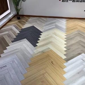 Suelo de Vinilo de Lujo Personalizable, SPC Impermeable de 2 mm, Adhesivo Entrecruzado, Resistente al Desgaste, Ecológico, para Gimnasios Interiores - Product Image 2