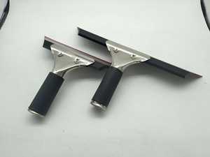 Truelle magique de 18 pouces, <span class=keywords><strong>rouleau</strong></span> à peinture époxy pour sol, lame en caoutchouc souple, truelle à plâtre, truelle en plastique - Product Image 2