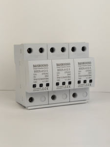 BSD5-A12.5 T1 Utilisation industrielle Courant d'impulsion maximal 12,5 kA 3P 275V Matériau PBT Système solaire Équipement électronique - Product Image 3