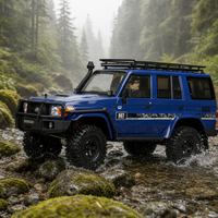 Радиоуправляемый краулер RGT EX86190 Rescuer 2026 1/10 4WD 2.4G, металлический, для WP-880 ESC, сервопривод 30 кг, портальные мосты, двойные блокировки дифференциалов, 8 каналов, RTR