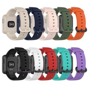 Pour Redmi <span class=keywords><strong>Watch</strong></span> Strap Remplacement Sport Silicone Smart Belt <span class=keywords><strong>Bracelet</strong></span> <span class=keywords><strong>Bracelet</strong></span> Pour <span class=keywords><strong>Xiaomi</strong></span> <span class=keywords><strong>Mi</strong></span> <span class=keywords><strong>Watch</strong></span> <span class=keywords><strong>Lite</strong></span> Band - Product Image 2