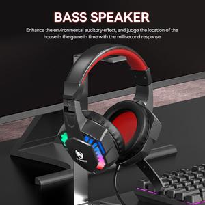 Audífonos Supraaurales con Cable T-<span class=keywords><strong>WOLF</strong></span> H120 con Conector de 3.5 mm, Alimentación por USB, Iluminación RGB para Juegos y Música - Product Image 5
