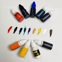 Encre textile invisible multicolore pour impression à l'écran, recharge d'encre à filigrane blanc, en promotion