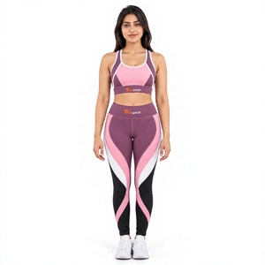 Conjunto de Yoga y Fitness, Bra Deportivo y Leggings, Ropa Deportiva para Gimnasio y Entrenamiento, Conjunto Deportivo de Dos Piezas, Personalizable con Marca Privada OEM - Product Image 1