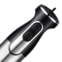 Mixeur Plongeant Électrique HALEY 600W, 2 Vitesses, Tige en Acier Inoxydable pour Smoothies, Usage Domestique, Faible Bruit