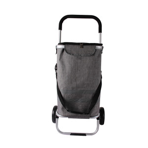 חדש עיצוב אלומיניום חומר מתקפל קניות עגלות - Product Image 2