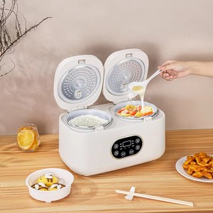หม้อหุงข้าวอัจฉริยะรุ่นใหม่ล่าสุด ขนาดเล็ก 4 ลิตร 1000 วัตต์ ควบคุมด้วยระบบดิจิตอล ตั้งเวลาได้ หุงข้าวได้หลากหลาย ลดน้ำตาล หม้อเคลือบสารกันติด - Product Image 2