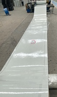 Tôle de toiture en FRP transparente anti-UV en fibre de verre en rouleau
