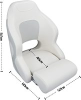 Siège Pliant Professionnel pour Pont de Bateau de Pêche, Accessoire Marin