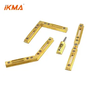 Bộ Tiêu Đề Cao Cấp Cho Khung Góc Tiêu Đề 90 Độ Bằng Kính 3/8 "Và 1/2"