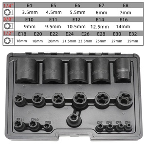 ชุดซ็อกเก็ต Torx PLUS 6 Point <span class=keywords><strong>EP4</strong></span>ซ็อกเก็ต EP 6 Point, EP5, EP6, EP7, EP8, EP10, EP11, EP12, EP14, EP16, EP18, EP20, EP22, EP24 - Product Image 2