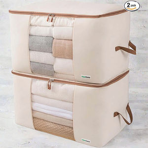 Sacchi Salvaspazio Pieghevoli Grandi per Piumini, Cuscini, Coperte, Trapunte, Antimuffa - Product Image 3