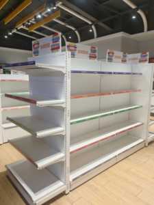 Exhibidor de Doble Cara Hot Wheels, Estante de Supermercado Resistente Hecho de Material Metálico Duradero - Product Image 3