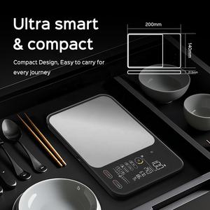 스마트 뉴트리션 11lb 스테인리스 스틸 & ABS 전자 주방 저울 AI 음성 자동 정확한 무게 측정 배터리 구동 - Product Image 5