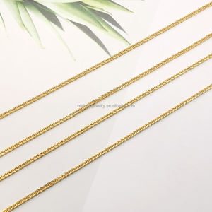 מכירה לוהטת אמיתי <span class=keywords><strong>18k</strong></span> מוצק זהב פרנקו שרשרת שרשרת זהב אמיתי <span class=keywords><strong>18k</strong></span> 14k שרשרות סיטונאי - Product Image 2