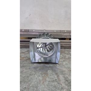 Campana de chimenea rectangular de acero inoxidable, ventilador de techo industrial, exterior independiente para extracción de gases de combustión y aire. - Product Image 3