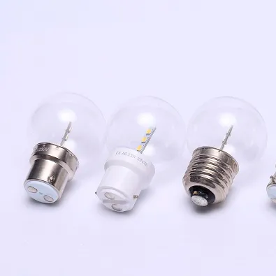 LED festooning Christmas lights 220v 1w G45 Globe golf bulbs warm white E27 B22 led light bulb for party decoration