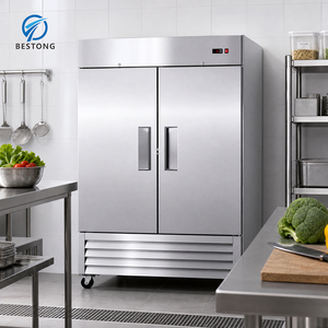 Réfrigérateur vertical intelligent en acier inoxydable <span class=keywords><strong>avec</strong></span> refroidissement par air, écran <span class=keywords><strong>tactile</strong></span> et surveillance à distance pour le stockage médical en pharmacie - Product Image 6