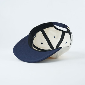 Gorra de 6 Paneles, Gorra Sin Estructura con Logotipo Bordado, Gorra de Visera Plana, Gorra de 6 Paneles 100% Algodón - Product Image 5