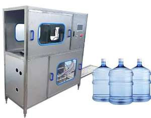 Máquina Llenadora de Agua Potable con Lavado y Tapado para Botellas de Plástico de 3-10L - Product Image 4