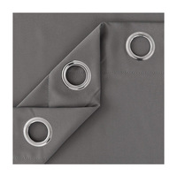 Cortinas de poliéster de color liso terminadas para envío directo, tela para cortinas opacas, estilo moderno, oscurecimiento de habitaciones.