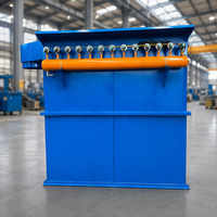 Extracteur de poussière industriel à nettoyage automatique par jet pulsé pour chaudières industrielles et usines de ciment, idéal pour environnements à forte teneur en poussière