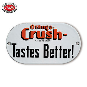 Letreros de Porcelana Esmaltada Vintage con el Logotipo de Coca-Cola, Blancos, con Descuento, los Más Vendidos al por Mayor - Product Image 4