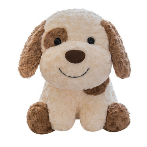 Chien tacheté <span class=keywords><strong>noir</strong></span> en peluche <span class=keywords><strong>Bichon</strong></span> frisé caniche carlin Husky Chihuahua Shiba Inu Bull Terrier peluche poupée oreiller pour enfants - Product Image 6
