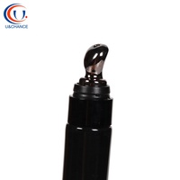 Tube de Luxe Noir PE pour Crème Contour des Yeux, Rouge à Lèvres et Gloss Liquide – Personnalisable en Gros