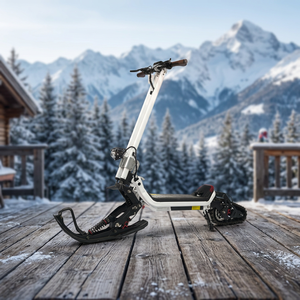 สกู๊ตเตอร์ไฟฟ้าทรงตัวอัตโนมัติ G63 SnowTrack กำลังมอเตอร์ 1500 วัตต์ แบบไร้แปรงถ่าน ยางตัน โครงอะลูมิเนียม รับน้ำหนักได้สูงสุด 150 กก. สะดวกสบาย - Product Image 2