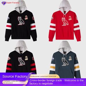 Tuta da Hockey su Ghiaccio Tontos Cross-border per Uomo, Manica Lunga con Cappuccio, Personalizzabile, in Fibra Chimica, per Autunno e Inverno - Product Image 2
