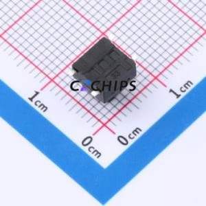 GT-TC120A-H075-L1 Tactile Switch SMD-4P,6.2x6.2mm Switch Single Pole Single Throw Round Button 1.6N Vertical Mount - Product Image 2