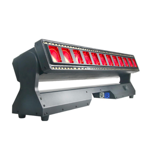 Luz Móvil de Cabeza LED de 12x40W con Zoom Motorizado, Haz de Alta Potencia y Efecto Wash para Iluminación Profesional de Escenarios - Product Image 1