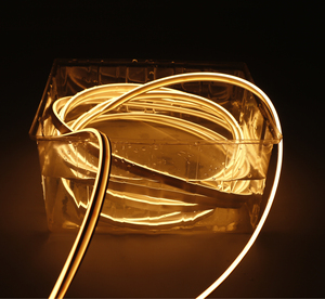 네온 플렉스 <span class=keywords><strong>12V</strong></span>/24V 따뜻한 흰색 4*8mm IP68 공동 압출 실리콘 LED 스트립 480LED/m COB LED 스트립 조명 캐비닛 가구 - Product Image 6
