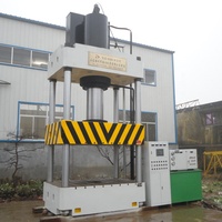Nouvelle presse hydraulique à cadre en H de 630 tonnes, à quatre colonnes et trois poutres, avec système servo, pompe à moteur, PLC et réservoir d'eau en acier inoxydable, modèle Y32-630T