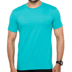 Camiseta Formal de Manga Corta con Cuello Redondo, Diseño Personalizado, 100% Algodón Tejido, Corte Regular, Ecológica, con Logotipo OEM, Lisa y Teñida - Product Image 6