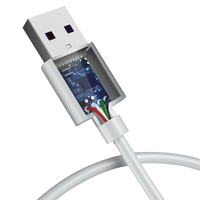 Cable USB Tipo-C a USB de 1m, 2m, 3m con Carga Rápida de 3A y Transmisión de Datos para Computadora - En Stock