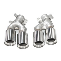 Tuyau d'échappement Sypes Car en acier inoxydable G31 pour embout d'échappement bmw G30 G38 G32 525i 528i 530i M5 Style embout de silencieux