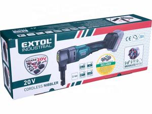 8791830 EXTOL Nibbler per Taglio Metalli Senza Fili Ricaricabile con Batteria Brushless da 2000mAh SHARE20V - Product Image 5