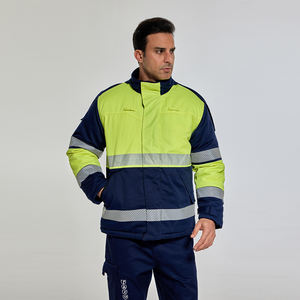 Giacca Invernale ad Alta Visibilità Riflettente - Parka di Sicurezza Impermeabile e Isolato con Fodera Rimovibile per Settore Petrolifero, <span class=keywords><strong>Gas</strong></span> ed Elettrico - Product Image 1