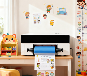 Procolored vf13 Pro <span class=keywords><strong>Panda</strong></span> A3 UV dtf máy in kép xp600 2-in-1 cho AB phim pha lê Sticker cap giày vải túi tùy biến - Product Image 1