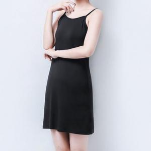 2025 printemps été femmes intérieur Modal Camisole bas <span class=keywords><strong>robe</strong></span> Sexy mince <span class=keywords><strong>jupon</strong></span> sauvage fond FemaleThin robes - Product Image 2