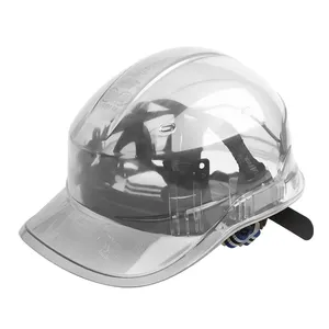 Vaultex Helm Pelindung Kepala Transparan, Helm Pelindung Keras Hdpe dengan Perlindungan Benturan Konstruksi Industri Ce